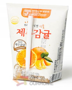 제주가보낸선물(감귤,캐플) (125ml*40ea)