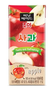 미닛메이드 조이 사과 (195ml*32ea)