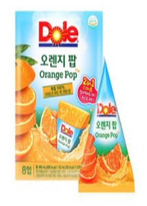 오렌지팝 DOLE (62ml*8ea)