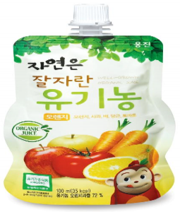 자연은잘자란유기농(오렌지,포도) (100ml*10ea)