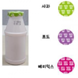 무라벨비피더스명장(사과,포도,베리믹스) (140ml)